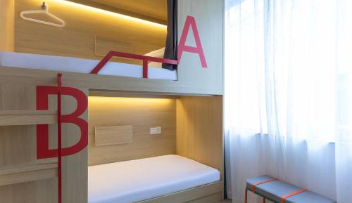 Bed in 6-Bed Female Dormitory Room