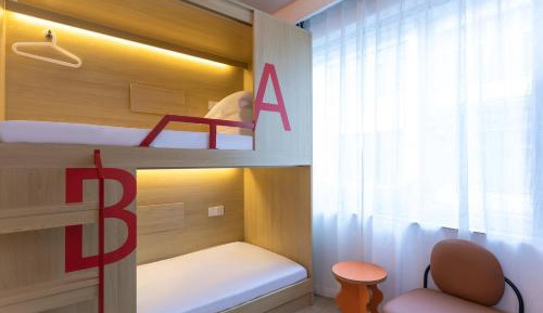 Bed in 4-Bed Male Dormitory Room