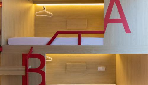 Bed in 4-Bed Female Dormitory Room