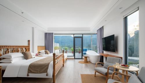 Family Room with Balcony