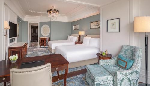 Deluxe Queen Room with Two Queen Beds and City View