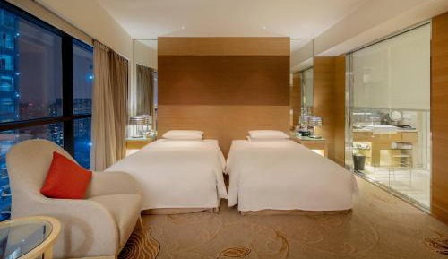 Twin Room with City View
