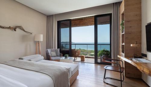 Deluxe Double Room with Balcony and Sea View