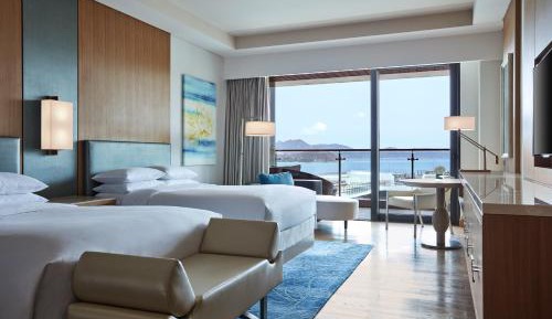 Deluxe Ocean View Room, Double Double