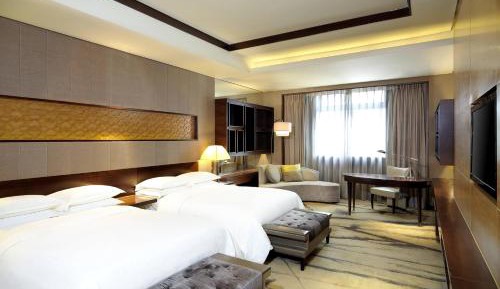 Executive Twin, Guest room, 2 Single Beds, City view