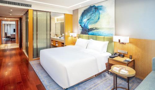 One-Bedroom Suite with Dining and Meeting Areas